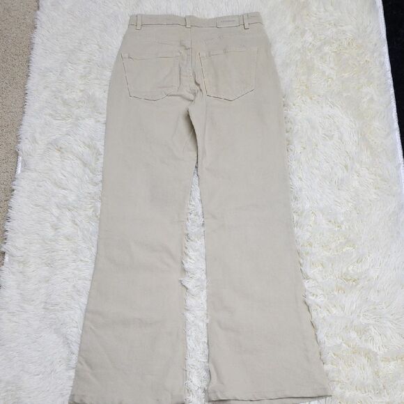 5 For $25 Pull&Bear Tan Flare Wide Leg Jeans - Picture 7 of 7